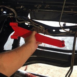 Crack in truck frame Mike Phillips