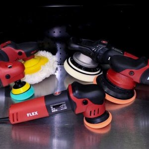 FLEX XFE 7-12 80 New FLEX 3 inch Mini Polisher Mike Phillips