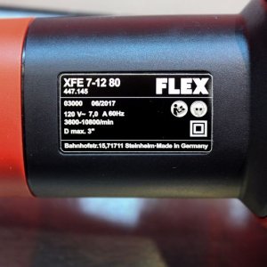 FLEX XFE 7-12 80 New FLEX 3 inch Mini Polisher Mike Phillips