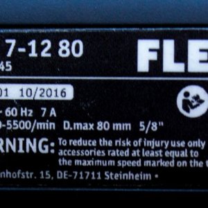 FLEX XFE 7-12 80 New FLEX 3 inch Mini Polisher Mike Phillips