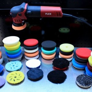 FLEX XFE 7-12 80 New FLEX 3 inch Mini Polisher Mike Phillips