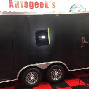Restoring faded black trailer with 3D HD Speed Mike Phillips
