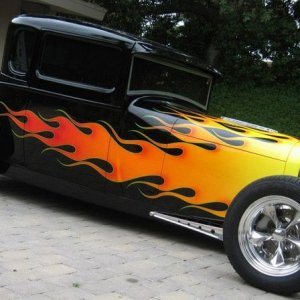 1929 5-Window Coupe - SEMA Booth Car