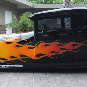 1929 5-Window Coupe - SEMA Booth Car