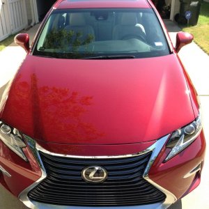 Jays Lexus after taking Mike Phillips Detailing Class