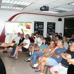Mike Phillips Teaching Class at Meguiar