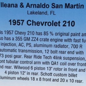 Original Paint 1957 Chevy Car Detailing Class