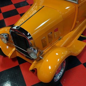Wet sanding orange peel Mike Phillips Autogeek 1929 Model A