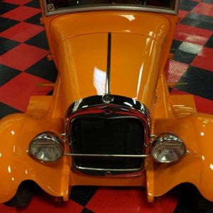 Wet sanding orange peel Mike Phillips Autogeek 1929 Model A