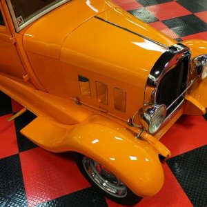 Wet sanding orange peel Mike Phillips Autogeek 1929 Model A
