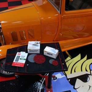Wet sanding orange peel Mike Phillips Autogeek 1929 Model A
