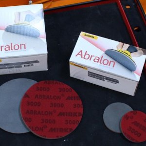 Mirka Abralon #3000 Sanding Discs