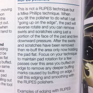 Going up on edge with RUPES BigFoot Mike Phillips