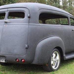 1949 Chevy Suburban Streetrod Wetsanding Class