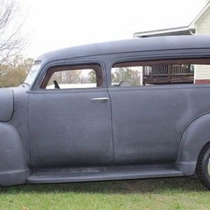 1949 Chevy Suburban Streetrod Wetsanding Class