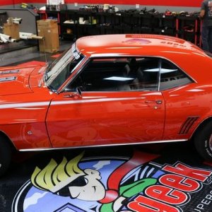 1969 Hugger Orange Camaro Mike Phillips Autogeek
