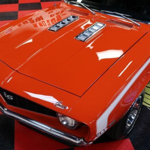 1969 Hugger Orange Camaro Mike Phillips Autogeek
