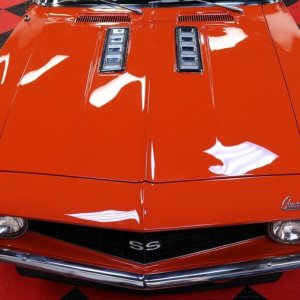 1969 Hugger Orange Camaro Mike Phillips Autogeek