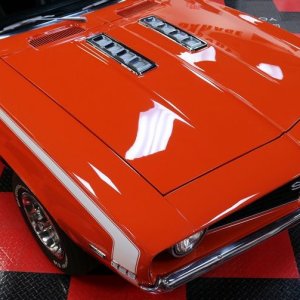 1969 Hugger Orange Camaro Mike Phillips Autogeek