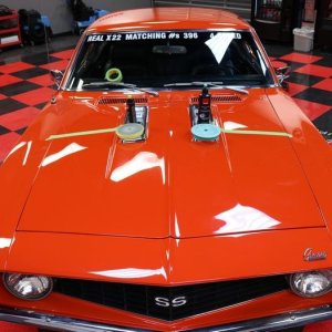 1969 Hugger Orange Camaro Mike Phillips Autogeek