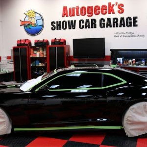 Production Detailing BLACKFIRE ONE STEP BLACK CAMARO