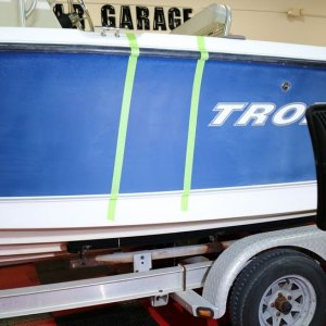 Test Spot on 21 foot Trophy Center Console Mike Phillips