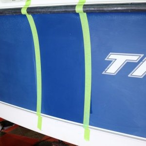 Test Spot on 21 foot Trophy Center Console Mike Phillips