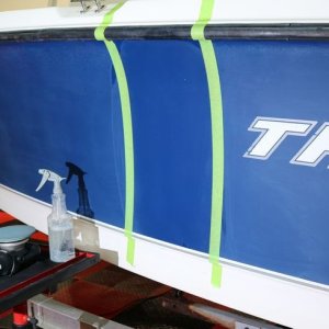 Test Spot on 21 foot Trophy Center Console Mike Phillips