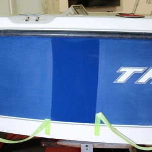 Test Spot on 21 foot Trophy Center Console Mike Phillips
