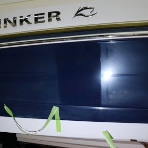 Test Spot on 28 foot RINKER Bowrider Mike Phillips