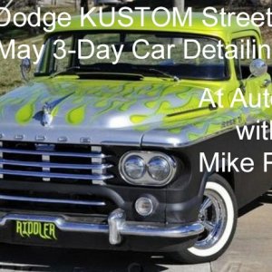 May 2018 Training Cars for Autogeek 3 Day Class