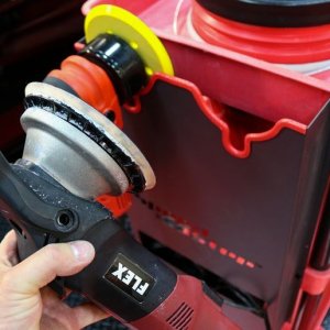 Speed Master Single Polisher Rack  Double Polisher Rack
