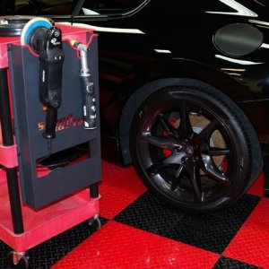 Speed Master Single Polisher Rack  Double Polisher Rack