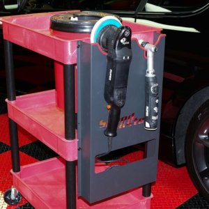 Speed Master Single Polisher Rack  Double Polisher Rack