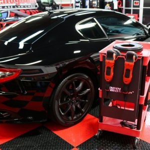 Speed Master Single Polisher Rack  Double Polisher Rack