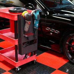Speed Master Single Polisher Rack  Double Polisher Rack