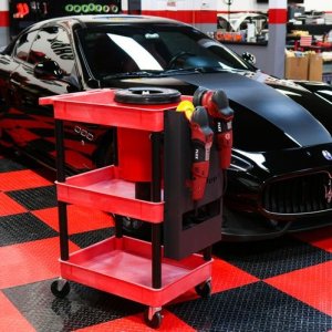 Speed Master Single Polisher Rack  Double Polisher Rack