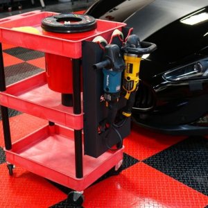 Speed Master Single Polisher Rack  Double Polisher Rack