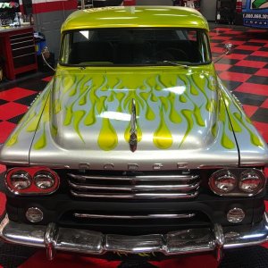 1958 Dodge Sweptline detailed by Mike Phillips