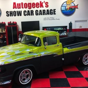 1958 Dodge Sweptline detailed by Mike Phillips