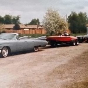 1959 Cadillac Convertible Drag Boat Mike Phillips