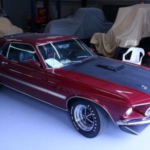 1969 Mustang Mach 1 detailed by Mike Phillips