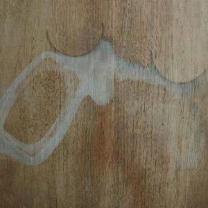 Sanding Wood Desk