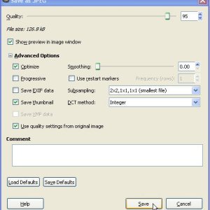 Using the GIMP v2.6