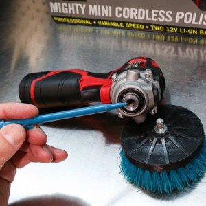 Machine Tire Scrubbing by Mike Phillips at Autogeek