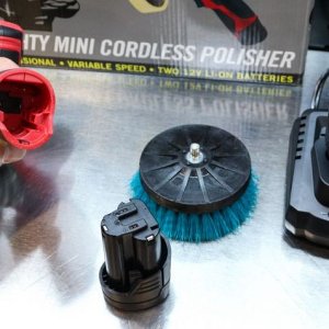 Machine Tire Scrubbing by Mike Phillips at Autogeek
