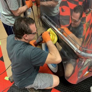 How to polish aluminum airstream b24 tanker truck Mike Phillips