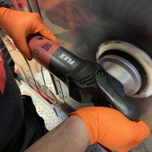 How to polish aluminum airstream b24 tanker truck Mike Phillips