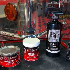 How to polish aluminum airstream b24 tanker truck Mike Phillips