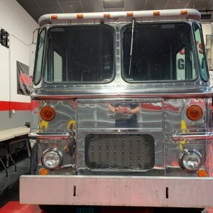 How to polish aluminum airstream b24 tanker truck Mike Phillips